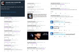 欧州公式Twitterアカウントが乗っ取り被害、暴言を含むツイートやフォロワーをブロック(スクウェア・エニックス) 画像