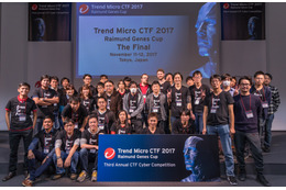 CTFだよ全員集合の図。日本、フィリピン、台湾、アメリカ、アイルランド等世界のトレンドマイクロの技術者が結集した