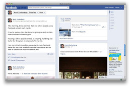 Facebookの9月の月間利用者数が10億人に達する、記念のビデオも公開(Facebook) 画像