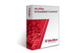 「McAfee Embedded Control」