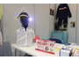 【オフィスセキュリティEXPO】カバンやランドセルに入れて常時携帯できる簡易ヘルメットを展示(防災生活研究会) 画像