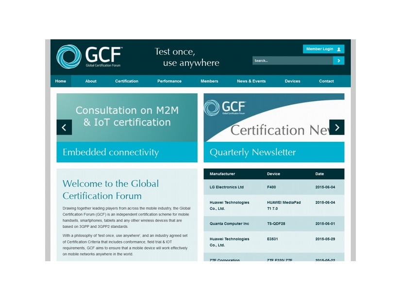「GCF」サイト