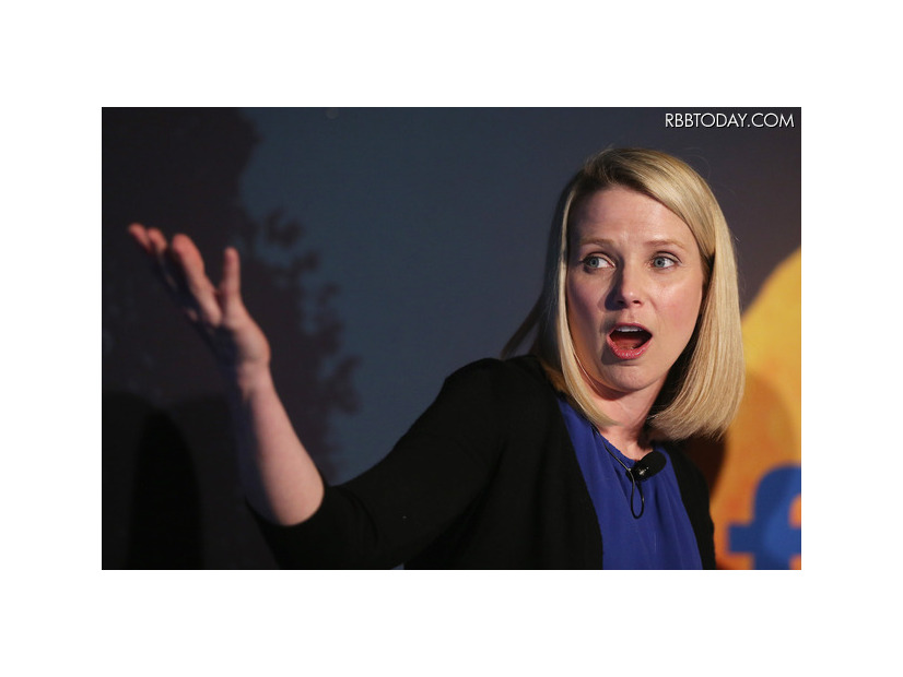 Yahoo!のCEOを務めるマリッサ・メイヤー氏（C）Getty Images