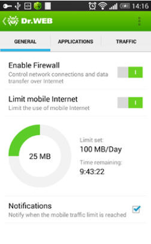Android向けのセキュリティ対策アプリにファイアウォール機能を追加 Dr Web Scannetsecurity