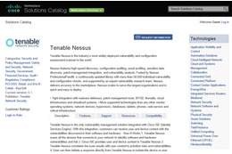 CiscoのTenable製品紹介ページ