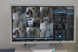顔認識技術を活用した店舗映像監視サービスを出展(NEC) 画像