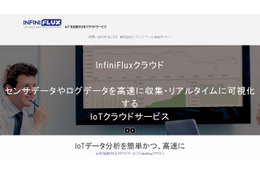 「InfiniFluxクラウド」サイトトップページ
