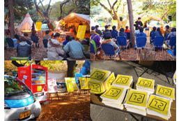 「Shibuya Camp」は大規模地震を想定し、代々木公園で実際に1泊2日のキャンプを行って自分を助ける力を磨く、新しいスタイルの防災訓練（画像はプレスリリースより）