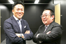 フォアスカウト・テクノロジーズ株式会社 ゼネラルマネージャー 並木 俊宗 氏（左）と、 システムエンジニア 日野 直之 氏（右）