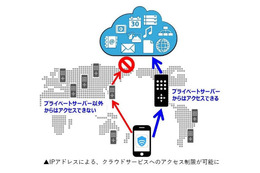 クラウドサービスを安全に利用するためのプライベートサーバ機能を提供（ALSI） 画像