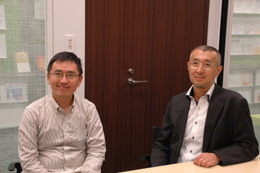 社団法人日本ネットワークインフォメーションセンター 山崎 信 氏（左）、佐藤 友治 氏（右）