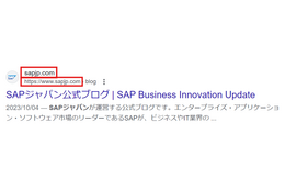 SAPジャパンのなりすましサイトに注意を呼びかけ 画像