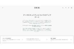 クリスチャン・ディオールの顧客データへ不正アクセス 画像