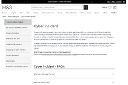 顧客とのオープンで誠実な定期的コミュニケーション ～ 英社会、小売大手マークス&スペンサーのインシデント対応 おおむね評価 画像