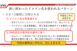 JPRS が終了プロジェクトのドメイン乗っ取り問題の対策資料を公開 画像