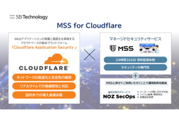 SBテクノロジー、Cloudflare Application Security 対応のセキュリティ監視サービス「MSS for Cloudflare」提供開始 画像