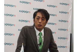 カスペルスキーの代表取締役社長である川合林太郎氏