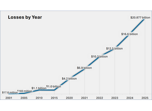 米サイバー犯罪被害総額、初めて200億ドル突破