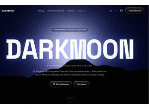 自律型ペンテストプラットフォーム「Dark-Moon」ほか [Scan PREMIUM Monthly Executive Summary 2026年6月度]