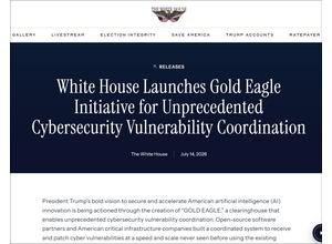 官民連携の米 AI × 脆弱性対策の国家戦略「GOLD EAGLE」ほか [Scan PREMIUM Monthly Executive Summary 2026年7月度]