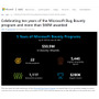Microsoft バグ報奨金プログラム 10 周年 バグバウンティは安全性を高めているか？