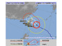 (2015年9月28日) 台風21号、28日夕方にかけて先島諸島に最接近(気象庁) 画像