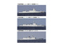 中国海軍艦艇とロシア海軍艦艇が同時に津軽海峡を通過 画像