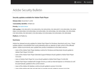 「Adobe Flash Player」のセキュリティアップデートを公開（アドビ） 画像