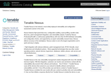ネットワーク脅威データの検知・評価製品に「Cisco ISE」を統合（テナブル・ネットワーク・セキュリティ） 画像