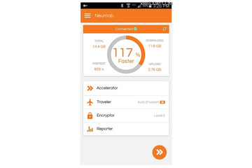 スマートフォンのデータ通信を暗号化し個人情報詐取や通信傍受のリスクを軽減(Neumob) 画像