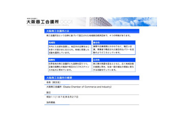 人為的ミスでセミナー参加者名簿が第三者に流出（大阪商工会議所） 画像