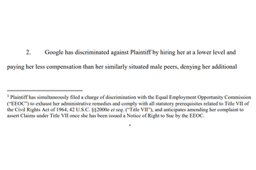 Google を提訴したテクニカルディレクターが語る性差別と報復人事（The Register） 画像