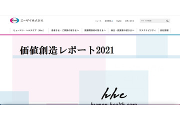 エーザイのセルフケア向け製品Webサイトで入力した個人情報が表示されるシステム不備 画像