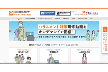 厚生労働省運営「あかるい職場応援団」改ざん被害 画像