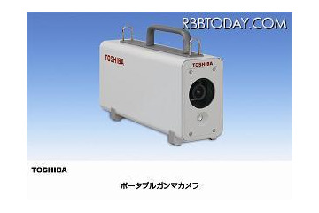 放射線ホットスポットを可視化できるポータブルカメラを開発（東芝） 画像