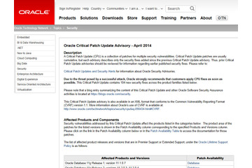 OracleがJavaのアップデートを公開、早急な適用を呼びかけ（JPCERT/CC） 画像