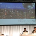 本展で待望の4K対応カメラの実映像を発表したソニーの平野氏によるプレゼンテーション