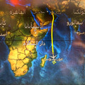 ドバイで乗り換えてマダガスカル島の近くの目的地モーリシャスへ向かう