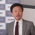 フォーティネットジャパンの副社長兼マーケティング本部長である西澤伸樹氏