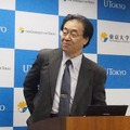 セキュア情報化社会研究グループ長である須藤修教授