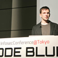 CODE BLUE 2016 再重要講演のひとつ「CGC：世界初のマシンだけによる全自動ハッキングトーナメント」に登壇した タイラー・ナイスワンダー氏
