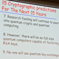 これから15年間の暗号とサイバーセキュリティに関わる15の未来予測、量子暗号に関する予測