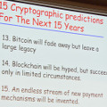 これから15年間の暗号とサイバーセキュリティに関わる15の未来予測、ビットコインや新しい決済に関する予測