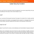 リリース（Cyber Security Incident）