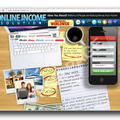 誘導先となる「online income solutions」サイト