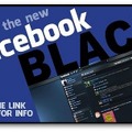 「黒いFacebook」の画像