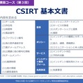 「令和 6 年度中小企業サイバーセキュリティ特別支援事業」CSIRT構築基本文書一覧