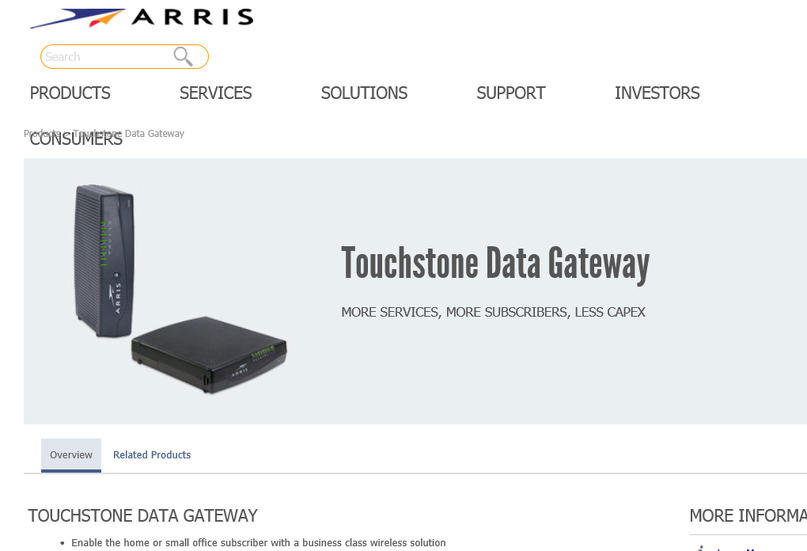 ベンダの製品サイト