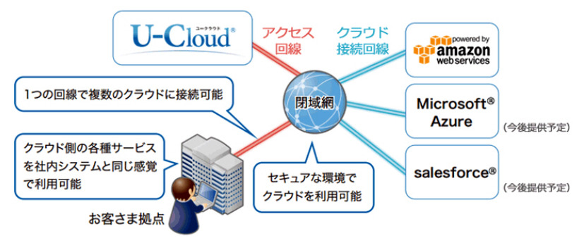 「ダイレクトコネクションサービス」概要図