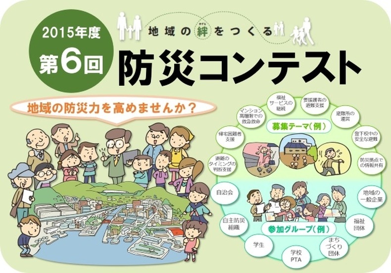 12月下旬まで応募期間となっており、各部門それぞれに最優秀賞1点、優秀賞ほか10点ほどが選定され、2016年3月に表彰式とシンポジウムが行われる（画像はプレスリリースより）